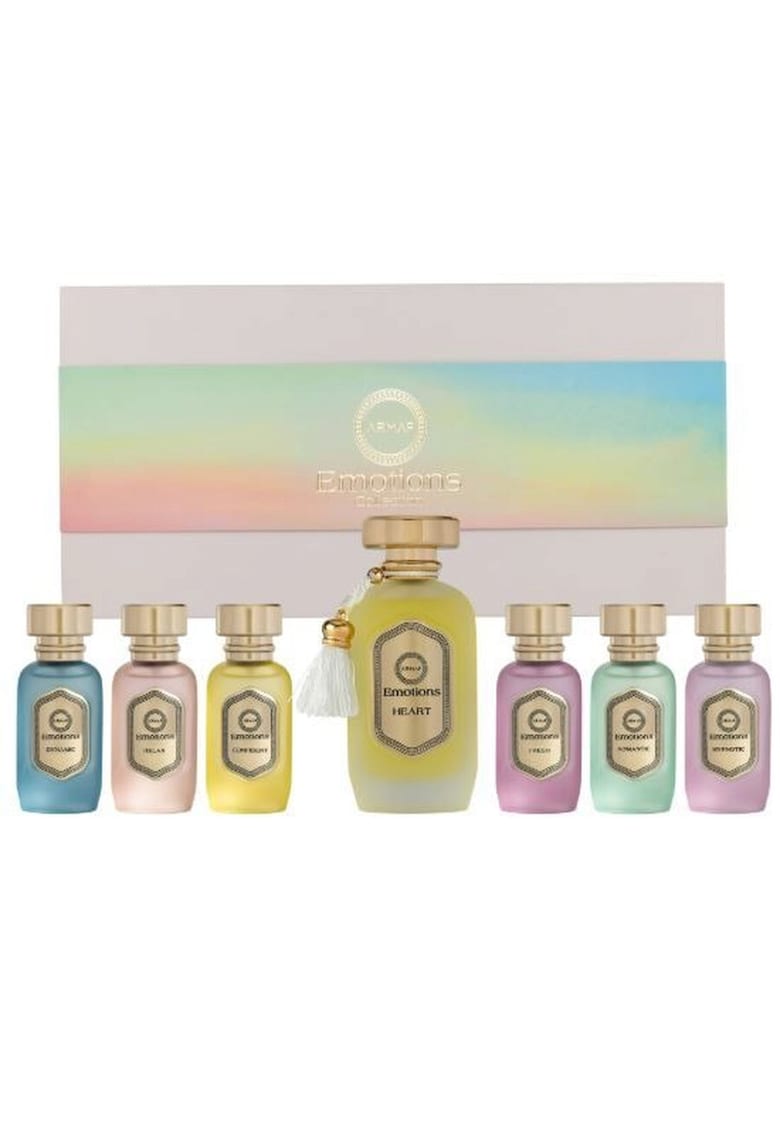 Set Apa de Parfum  Emotions - Unisex - 100 ml + 6 x15 ml