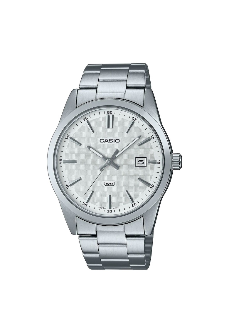 Ceas barbatesc inox - argintiu - 41 mm