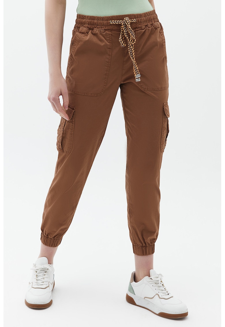 Pantaloni jogger crop cargo