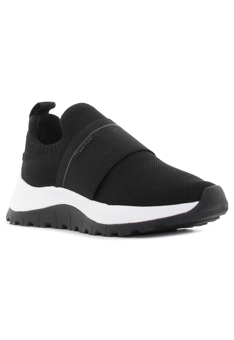 Pantofi sport Runner Slip-On negri pentru femei Mărime: