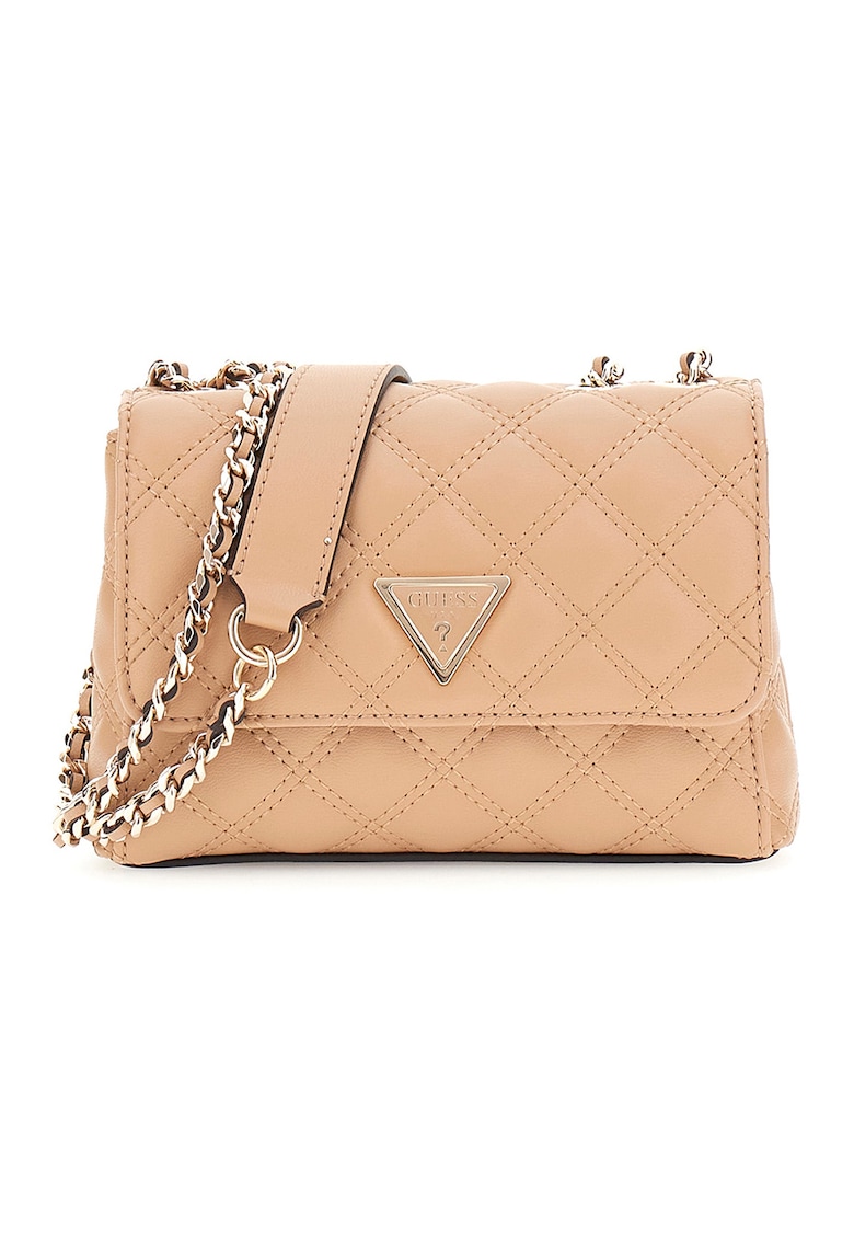 Geanta crossbody de piele ecologica cu aspect matlasat Spark