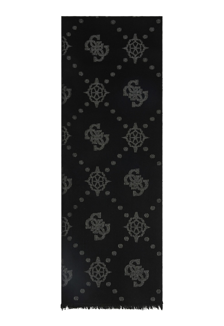 Esarfa cu model monograma