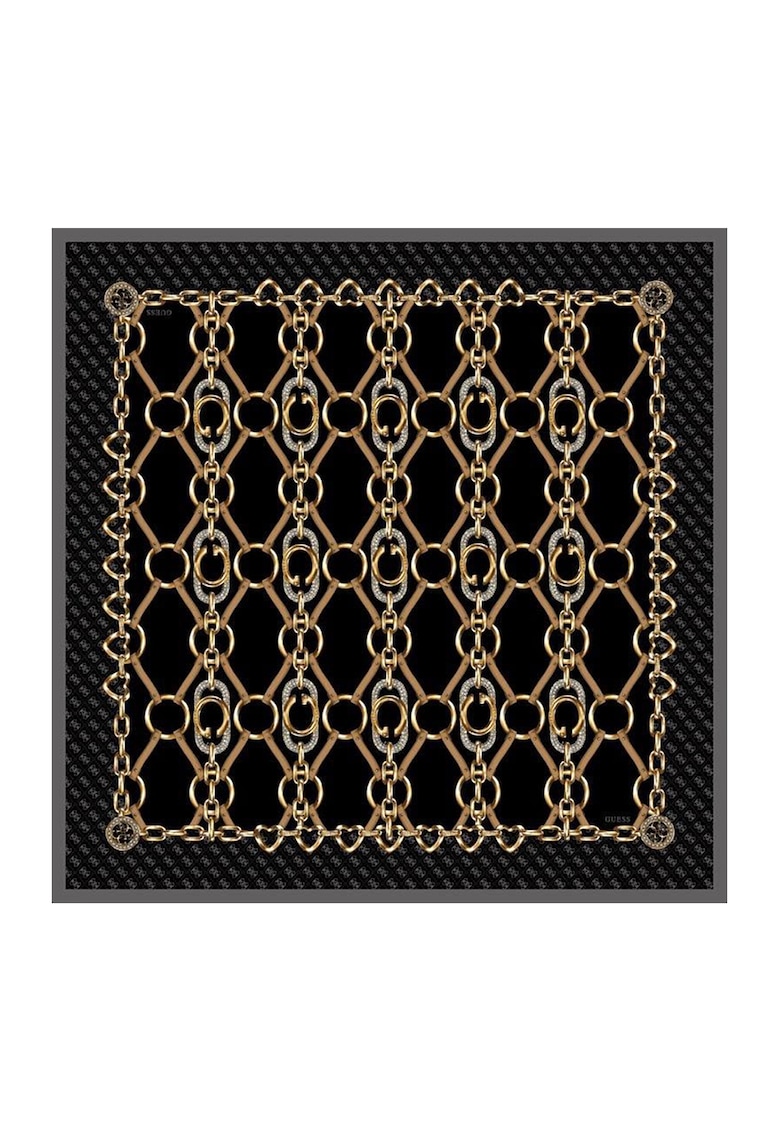 Esarfa patrata cu model