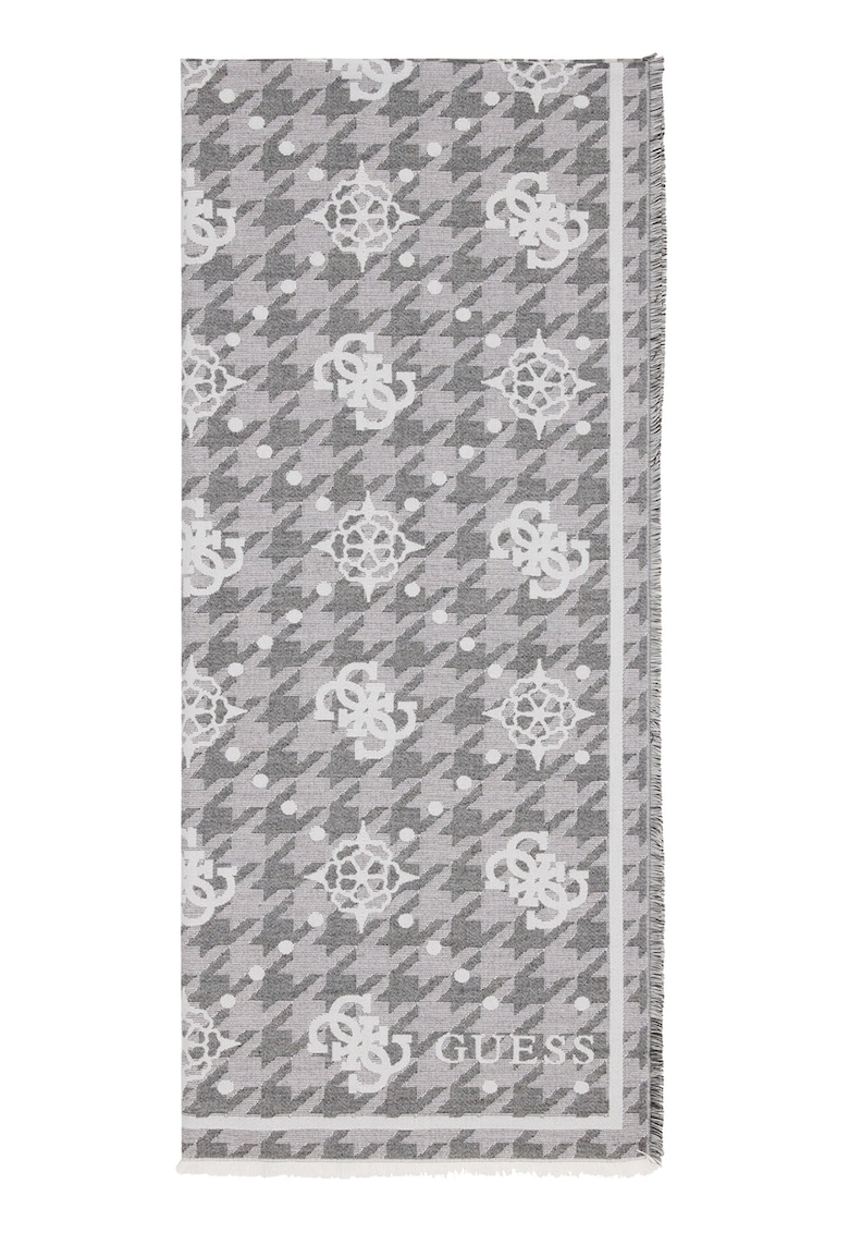 Esarfa cu model monograma