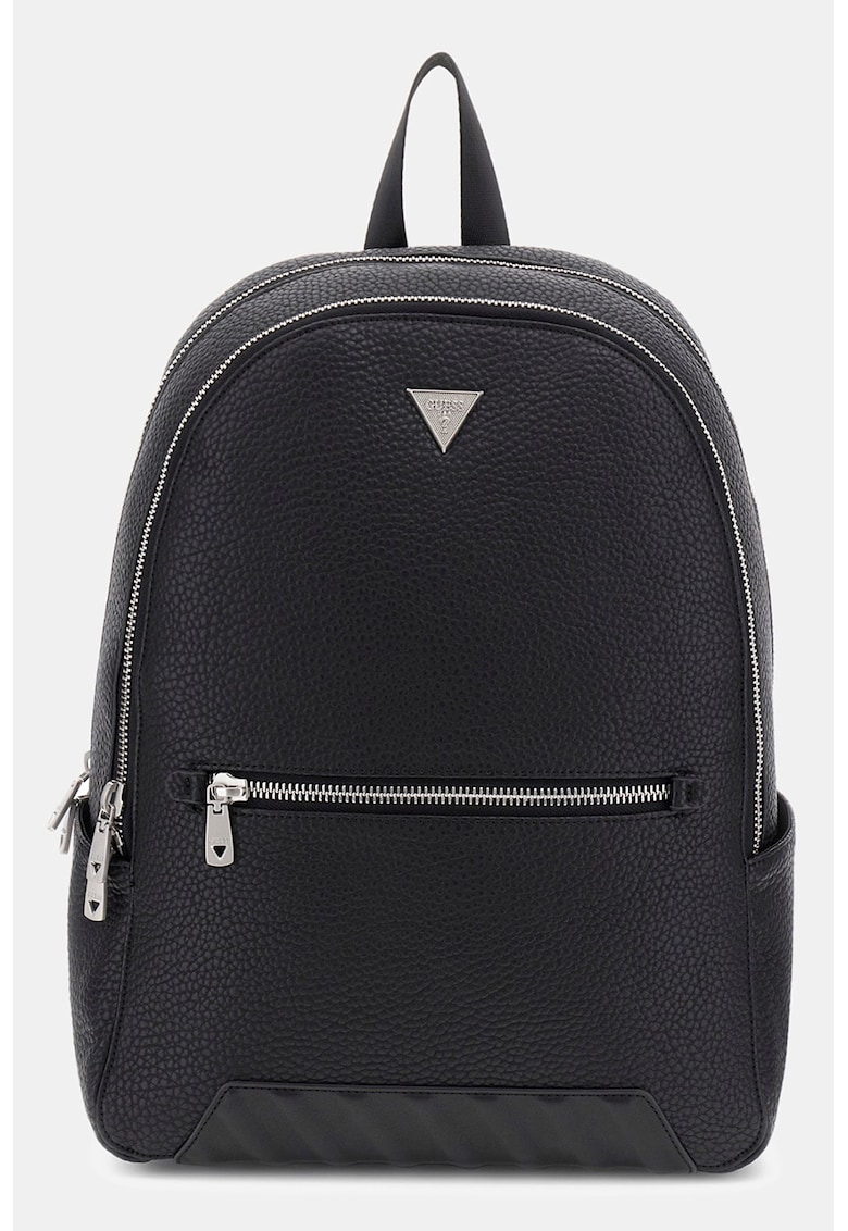 Rucsac de piele ecologica cu logo metalic