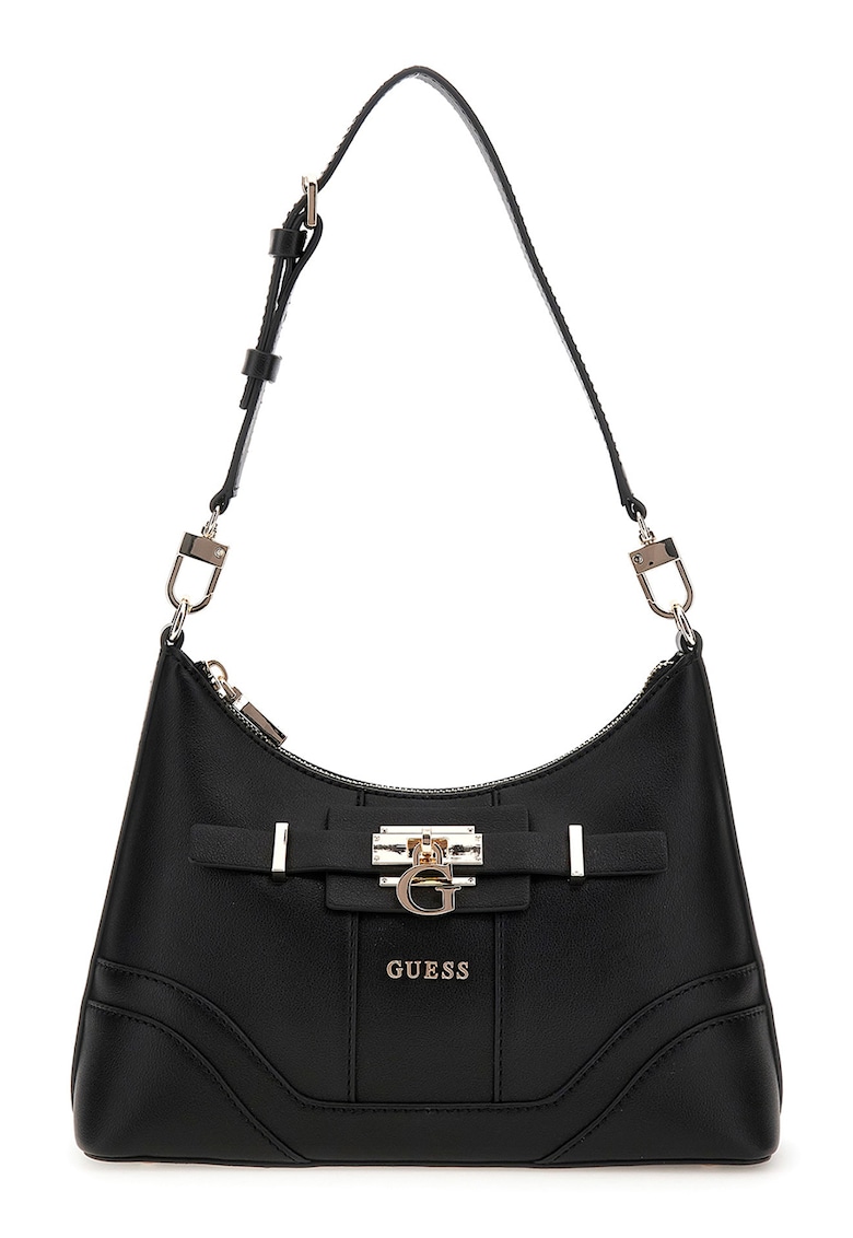 Geanta cu bareta ajustabila de umar si fermoar