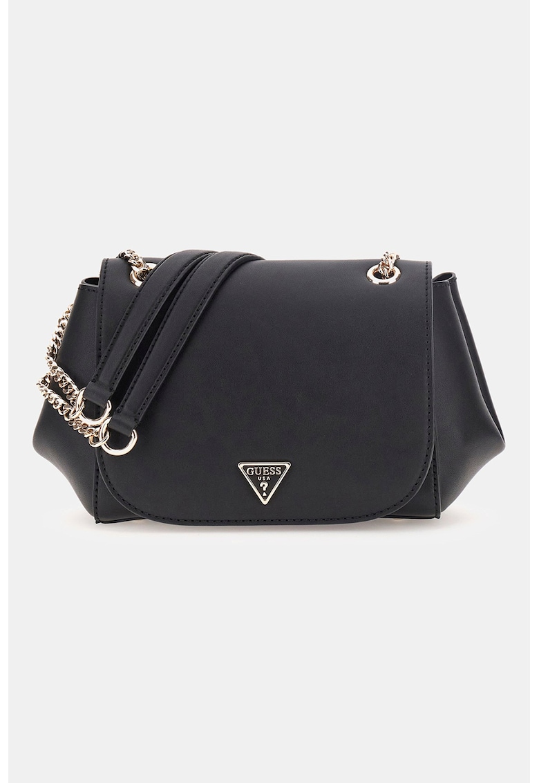 Geanta crossbody din piele ecologica cu doua compartimente Geanta crossbody din piele ecologica cu doua compartimente
