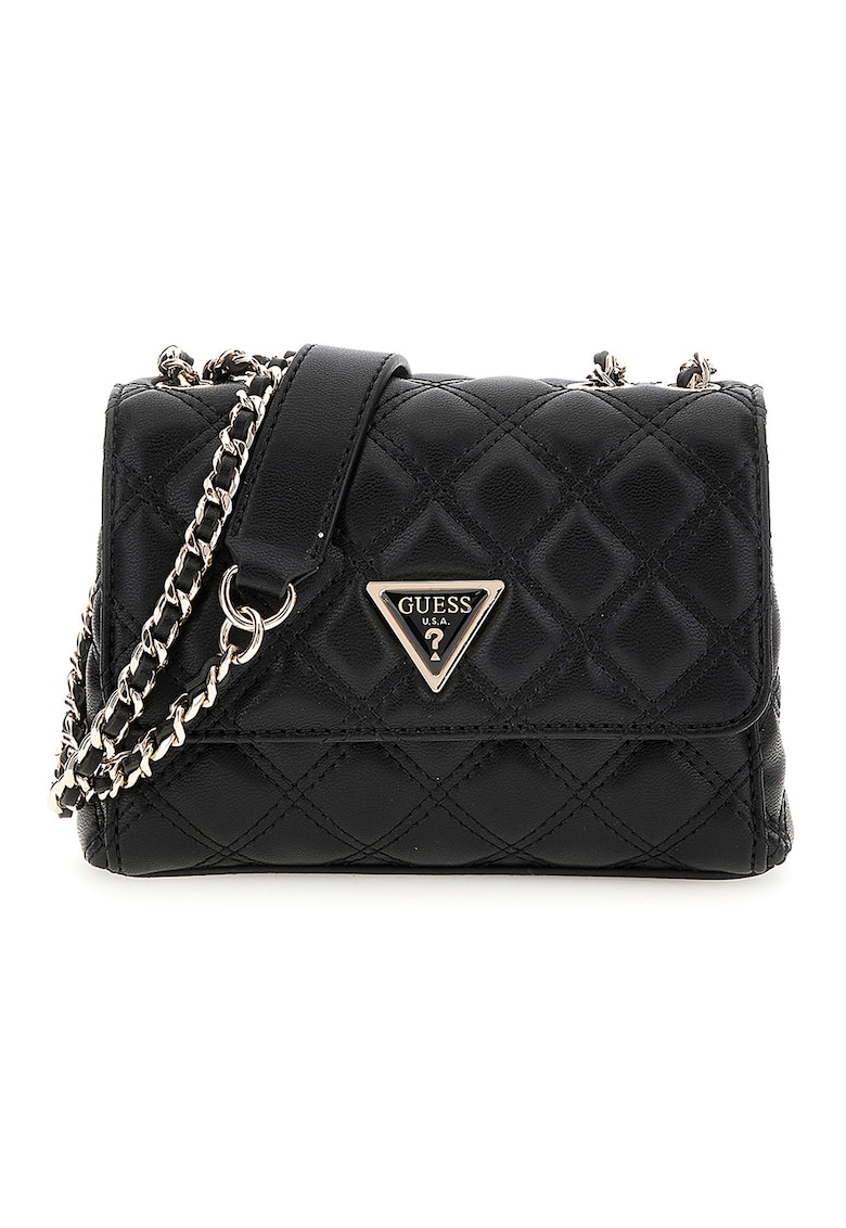 Geanta crossbody de piele ecologica cu aspect matlasat Spark