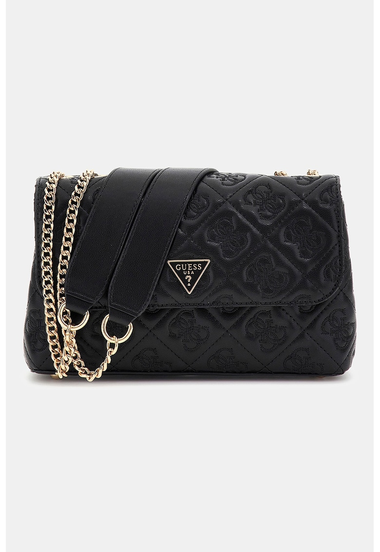 Geanta crossbody cu logo brodat Geanta crossbody cu logo brodat