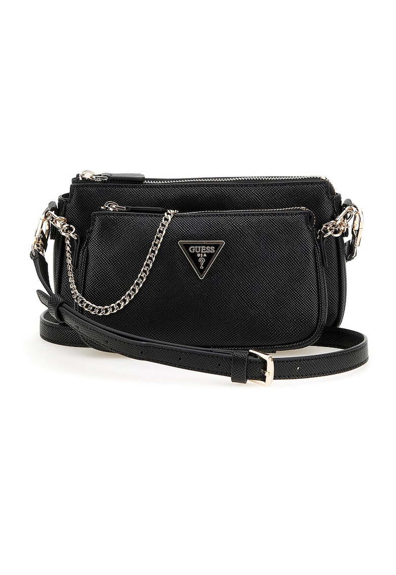 Geanta crossbody din piele ecologica cu etui detasabil Geanta crossbody din piele ecologica cu etui detasabil