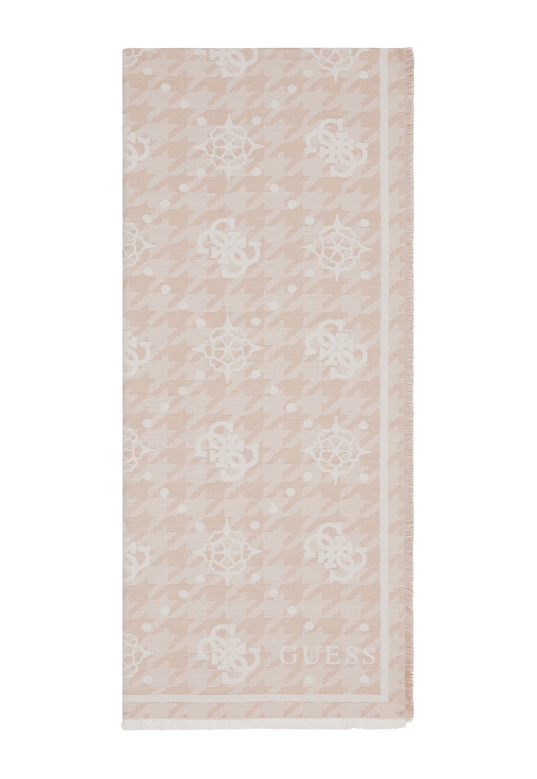 Esarfa cu model monograma