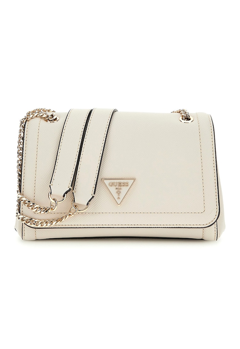 Geanta crossbody din piele ecologica cu bareta din lant