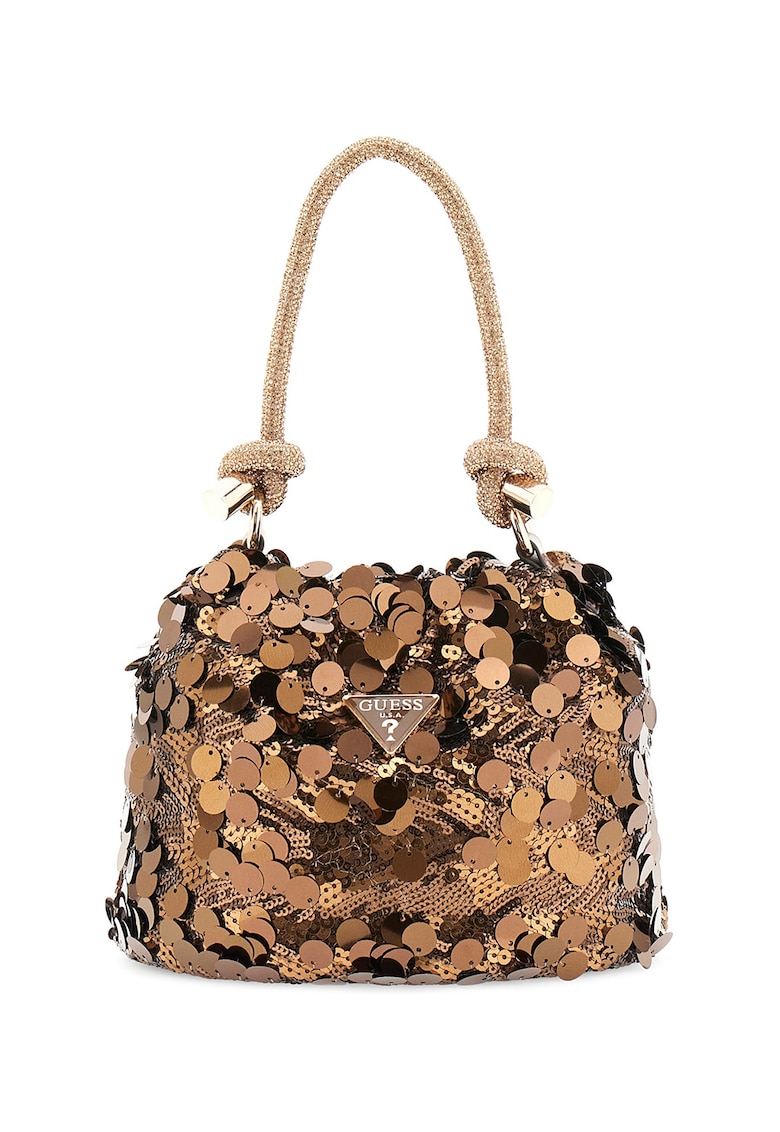 Geanta bucket cu paiete Holiday Shine