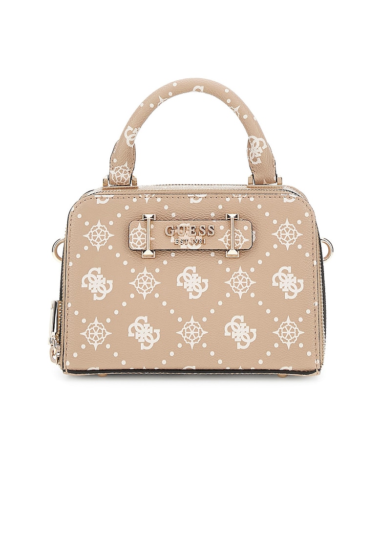 Geanta crossbody cu model monograma