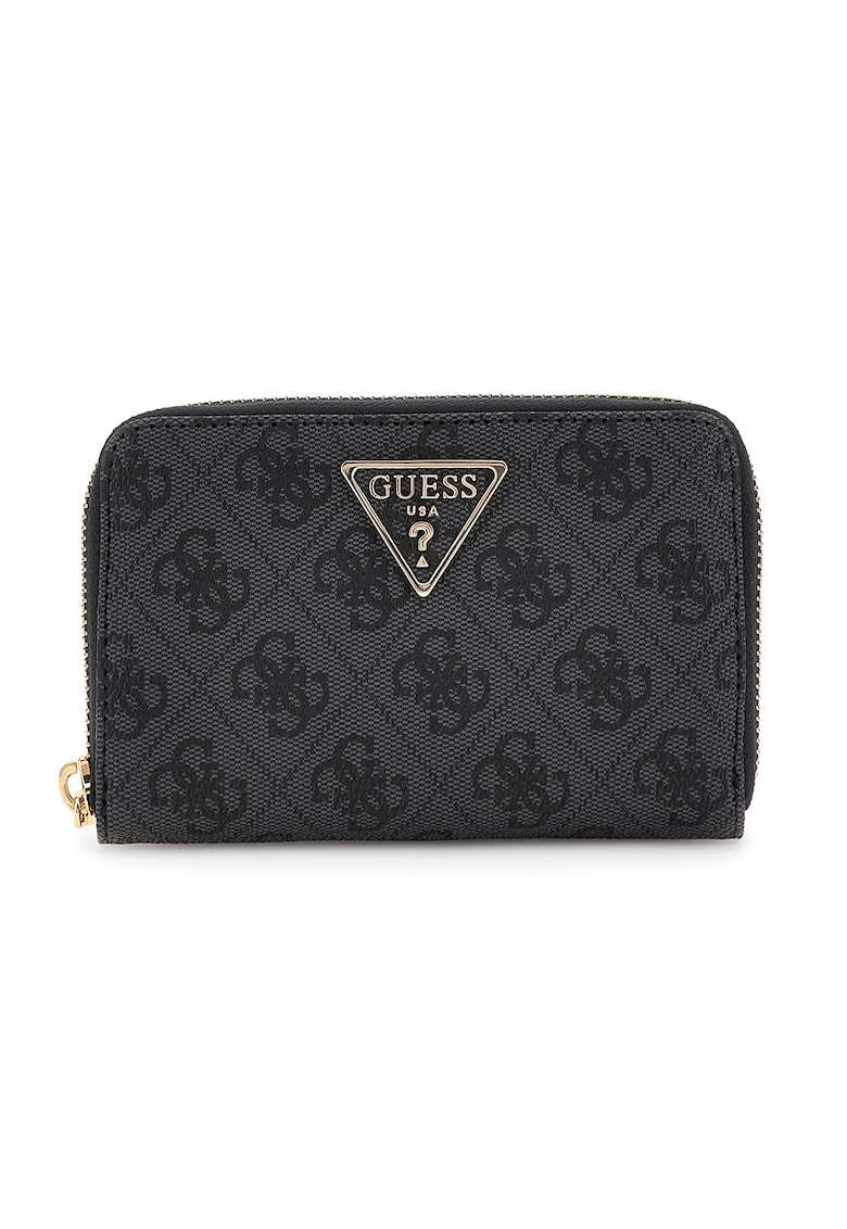 Portofel mic cu fermoar si monograma