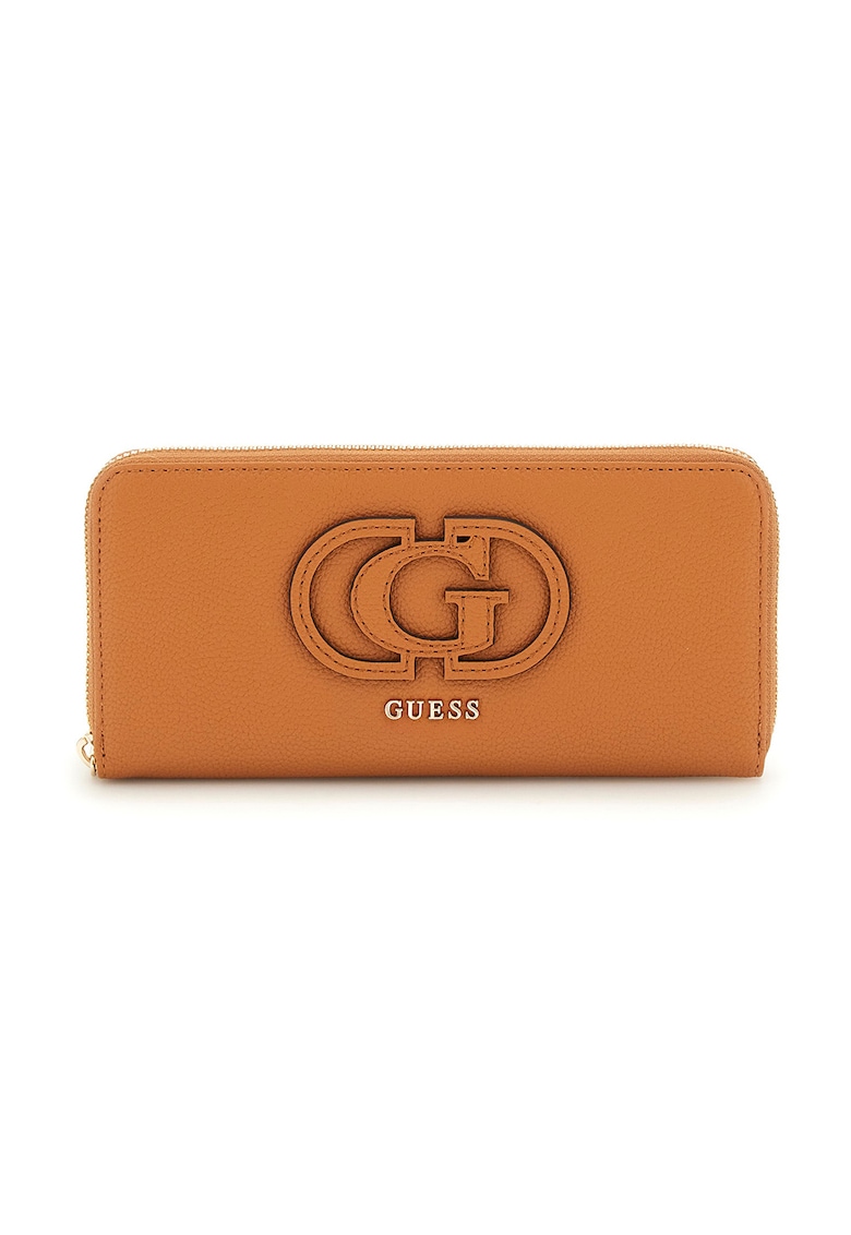 Portofel de piele ecologica cu logo brodat