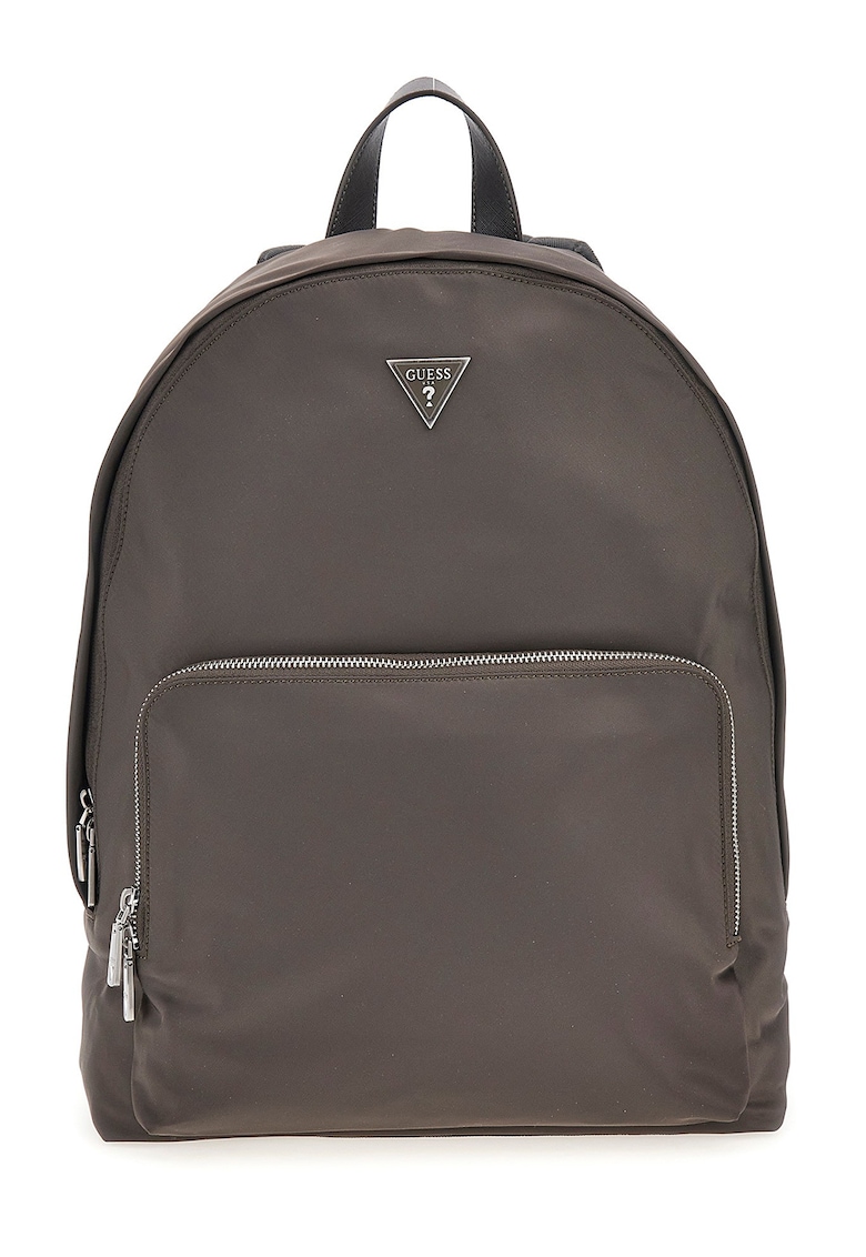 Rucsac compact de piele ecologica Milano - Maro inchis