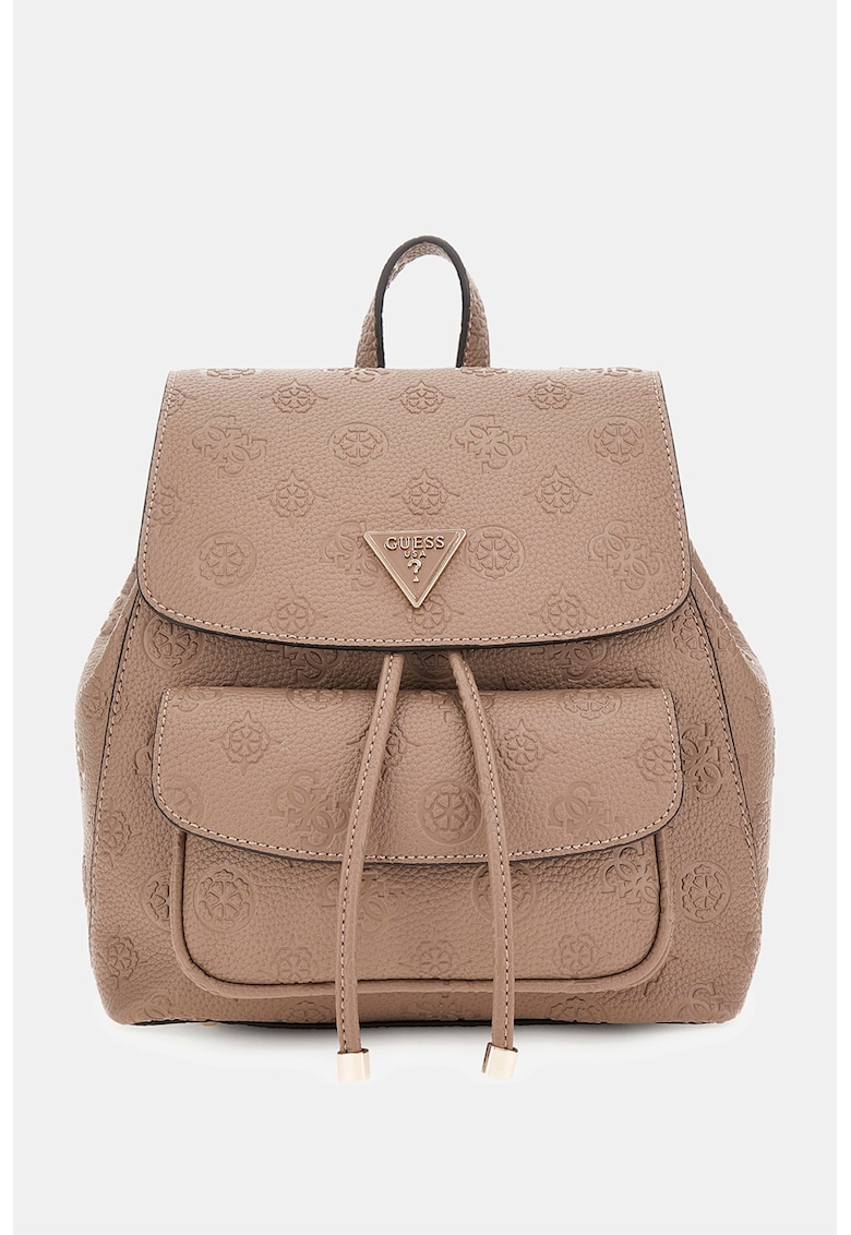 Rucsac din piele ecologica cu model monograma