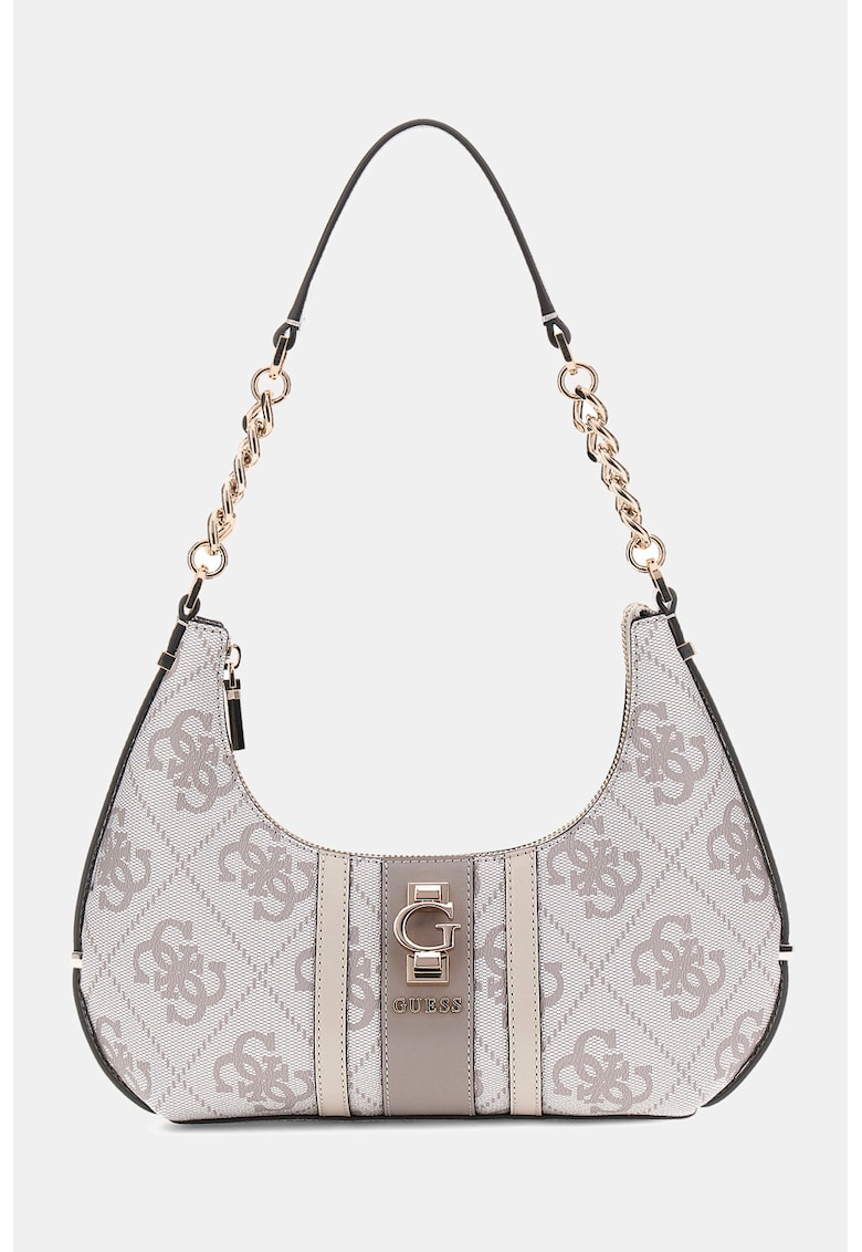 Geanta cu monograma si bareta de umar