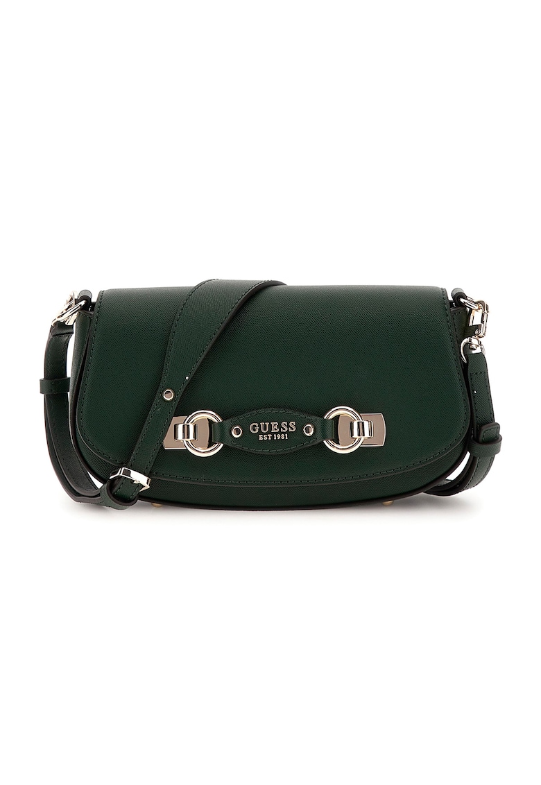 Geanta crossbody din piele ecologica cu clapa