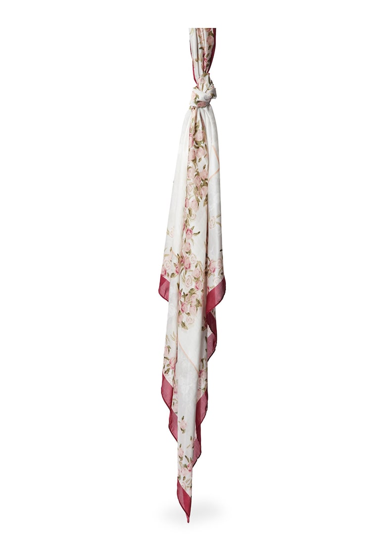 Esarfa cu imprimeu logo