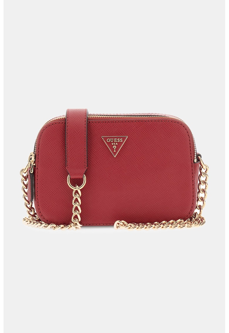 Geanta crossbody din piele ecologica cu doua compartimente Noelle