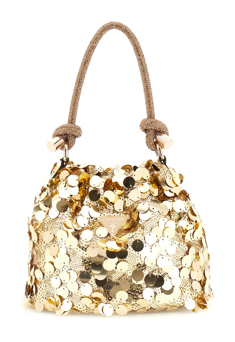 Geanta bucket cu paiete Holiday Shine