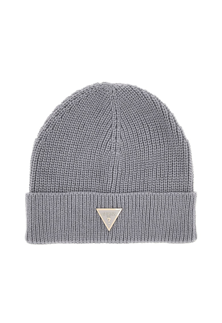 Caciula elastica cu aplicatie logo