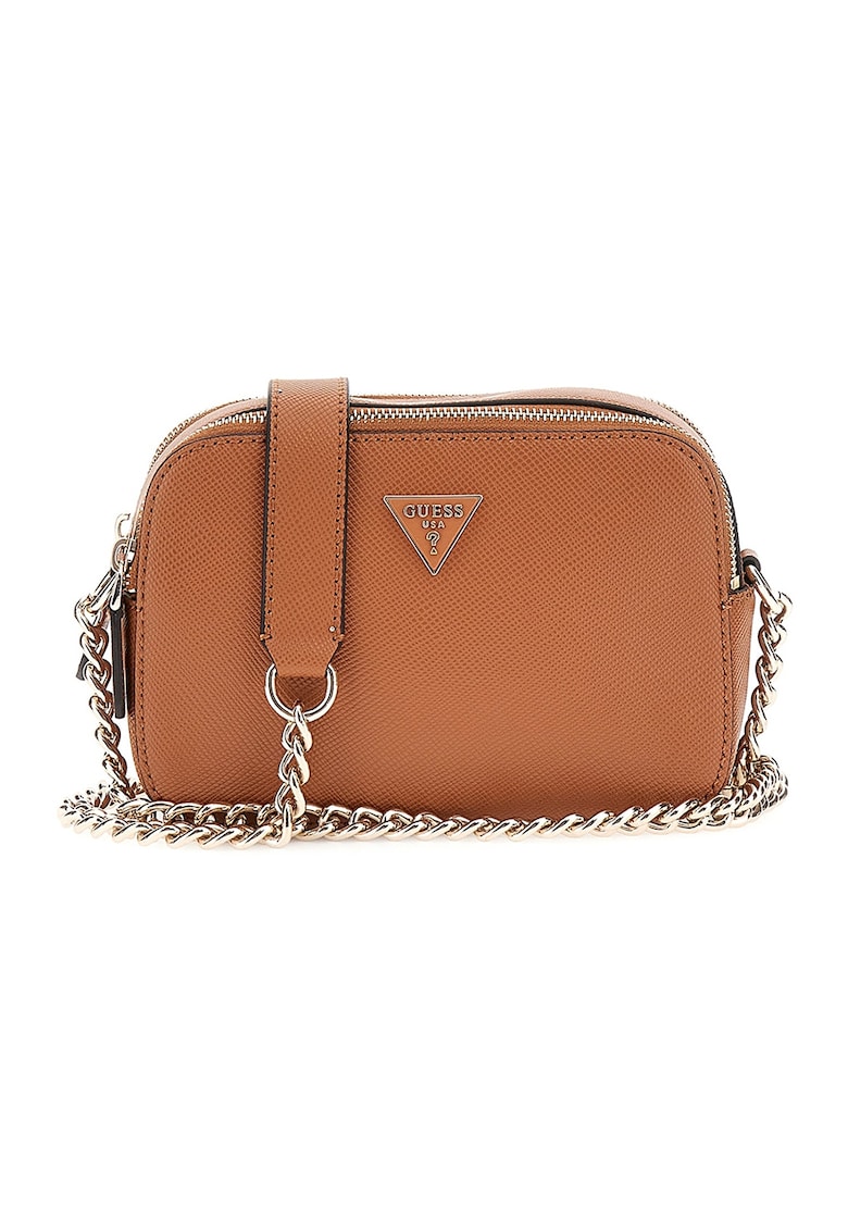 Geanta crossbody din piele ecologica cu doua compartimente Noelle