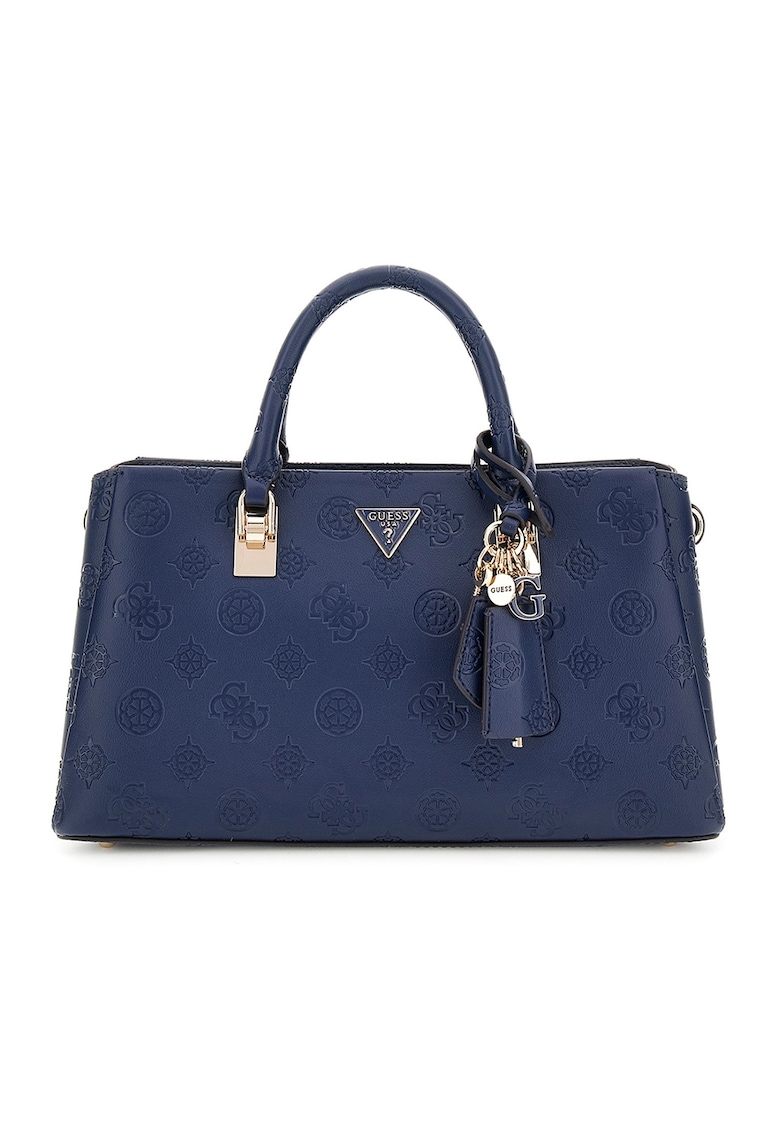 Geanta de umar cu bareta detasabila si model monograma