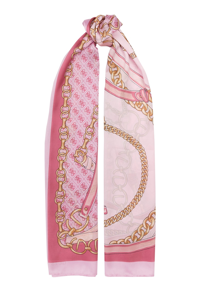 Esarfa cu imprimeu grafic