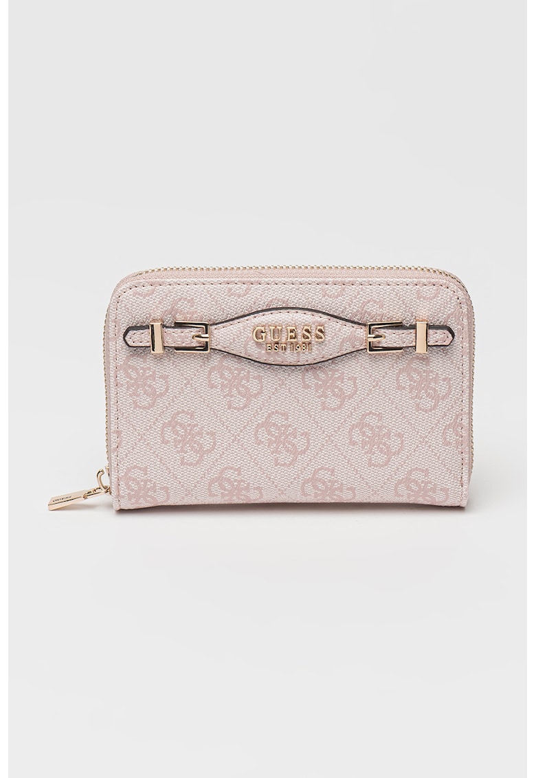 Portofel din piele ecologica cu model monograma