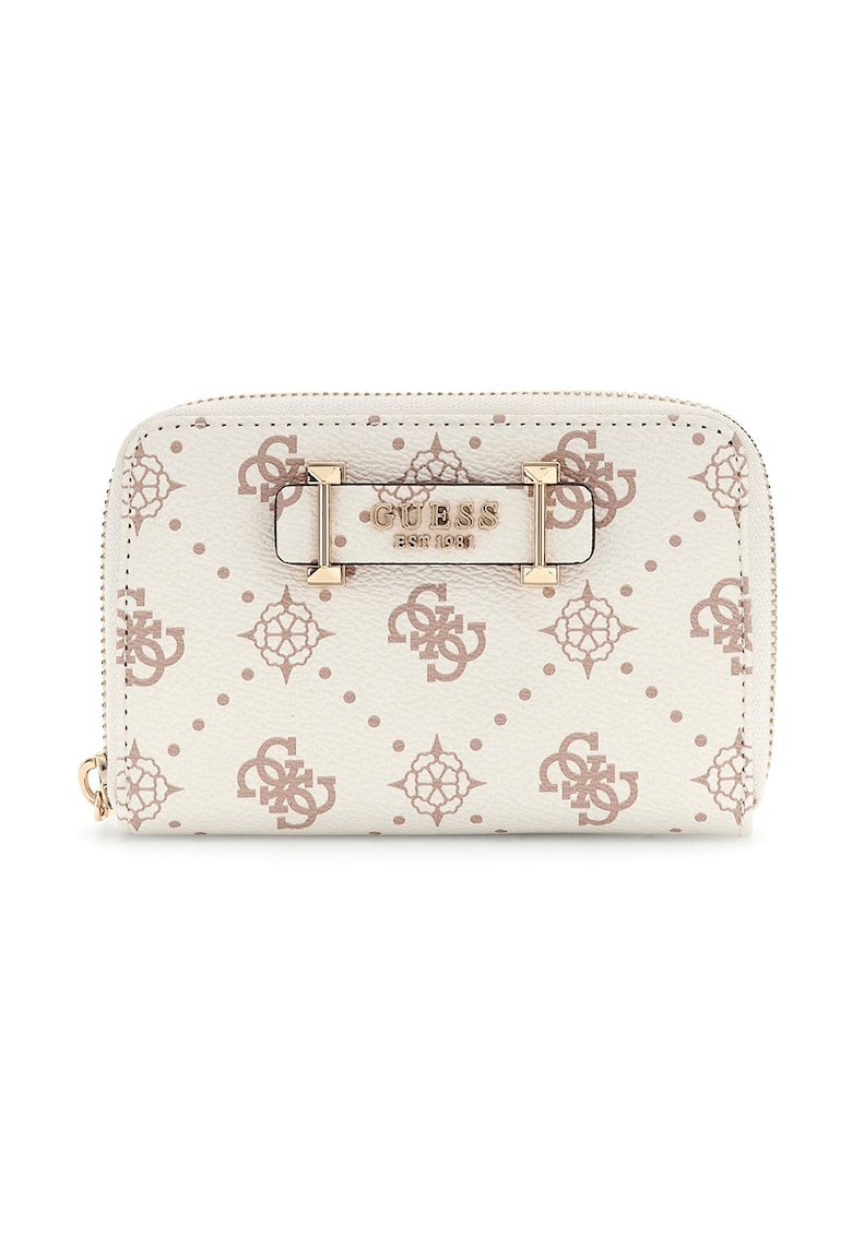 Portofel din piele ecologica cu model monograma