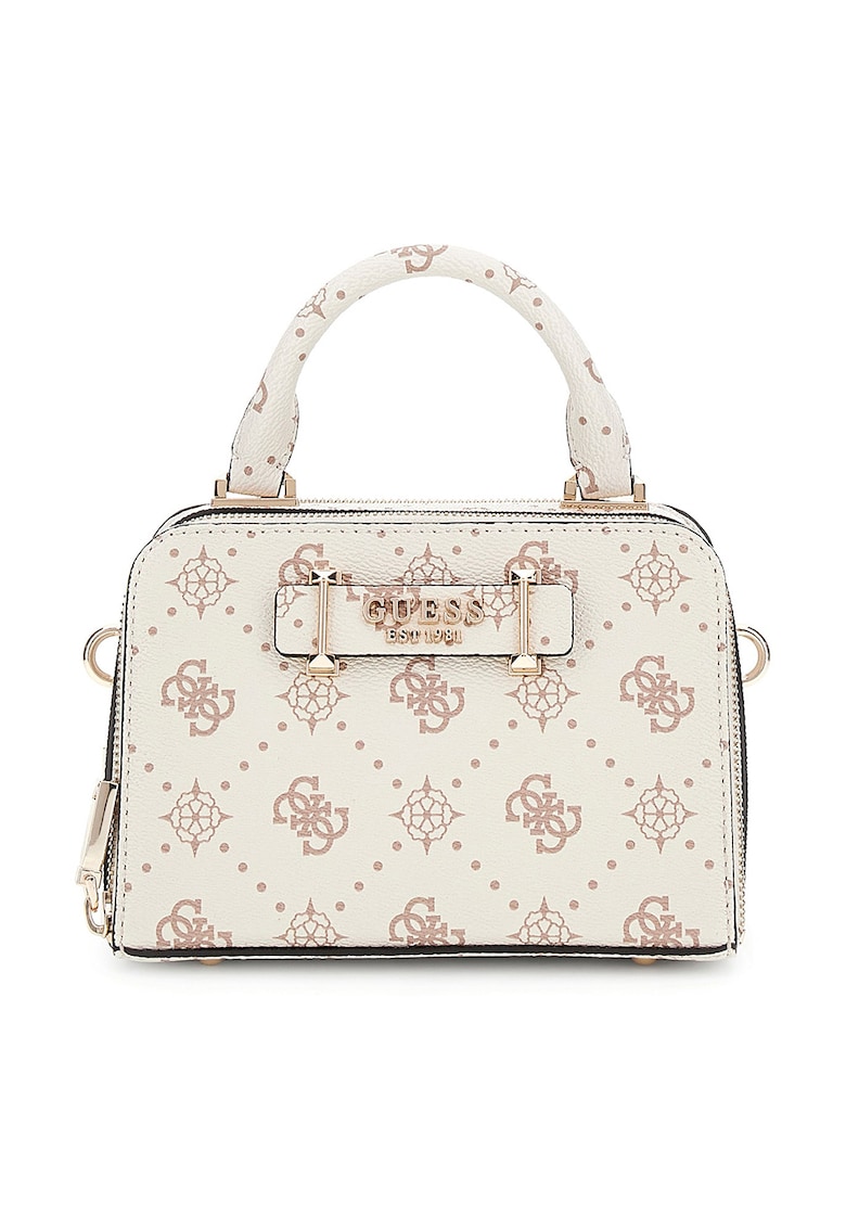 Geanta crossbody cu model monograma