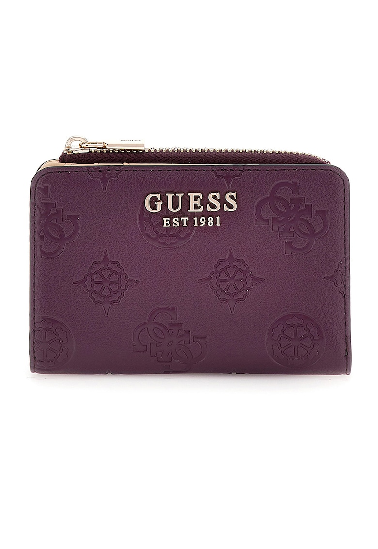 Portofel cu model monograma in relief