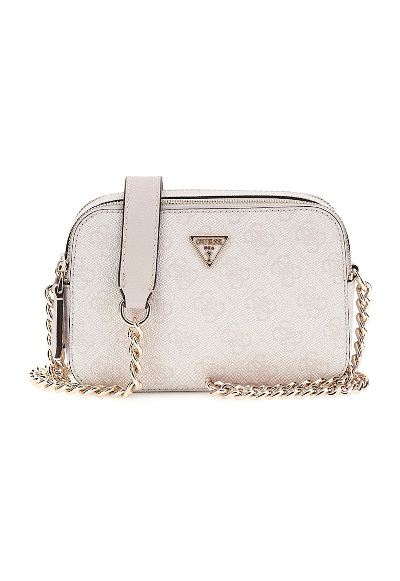 Geanta crossbody cu model monograma Geanta crossbody cu model monograma