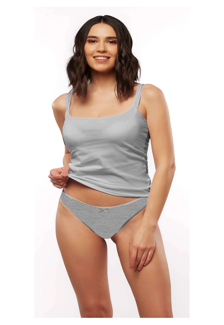 Chiloti brazilian pentru femei TF18 - gri -