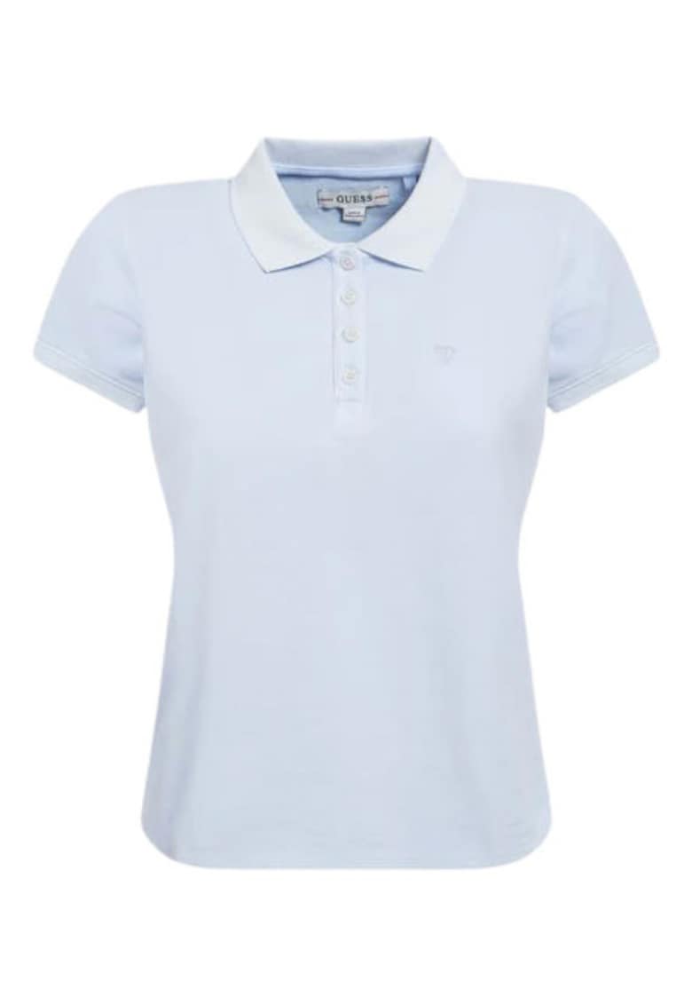 Guess Tricou polo dama Bumbac - Albastru -
