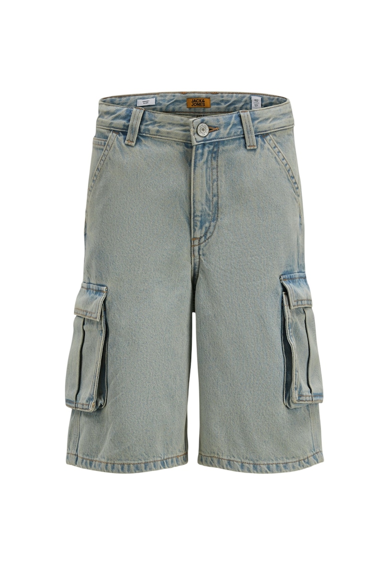 Short JACK &JONES Alex Cargo AKM 311 JNR 45060 - Albastru deschis