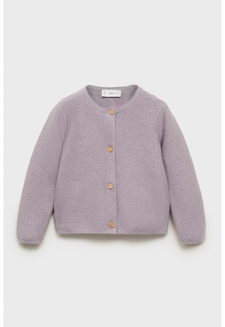 Cardigan cu decolteu la baza gatului