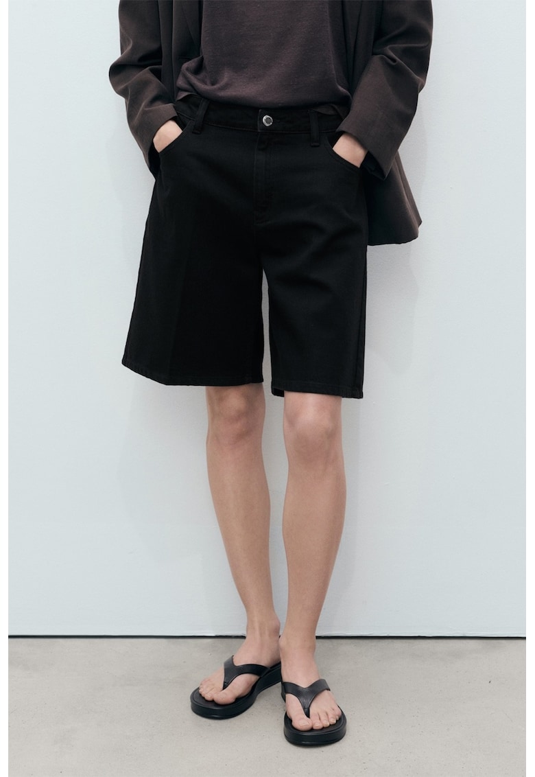 Bermude lejere din denim