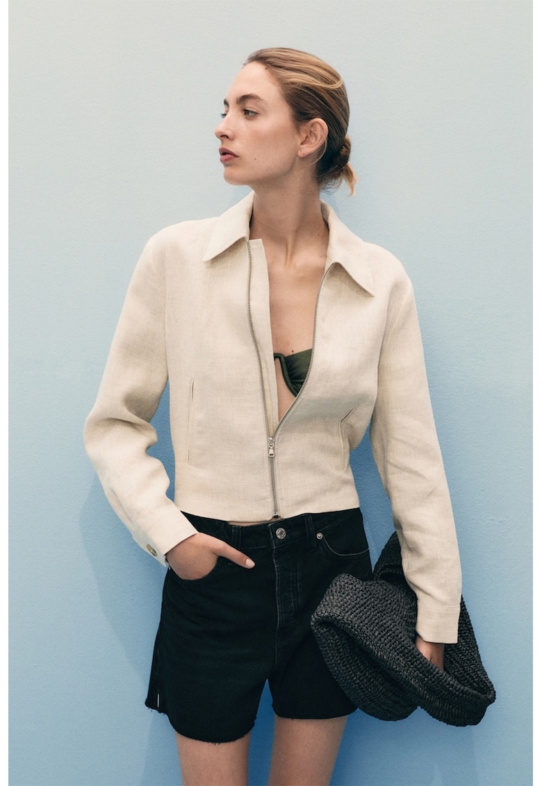 Blugi scurti cu nasturi