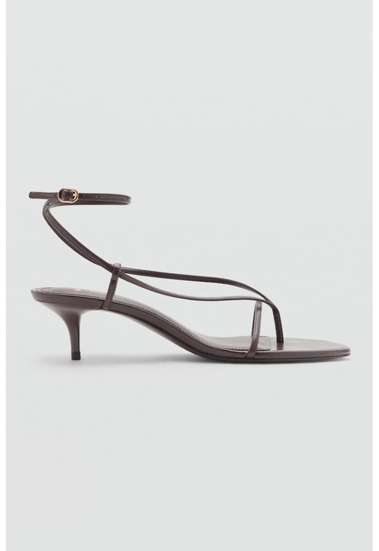 Sandale cu bareta subtire si toc