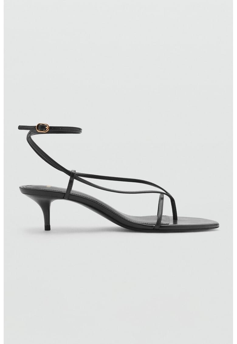 Sandale cu bareta subtire si toc