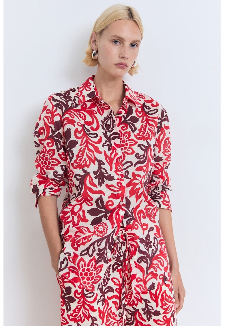 Camasa cu model floral