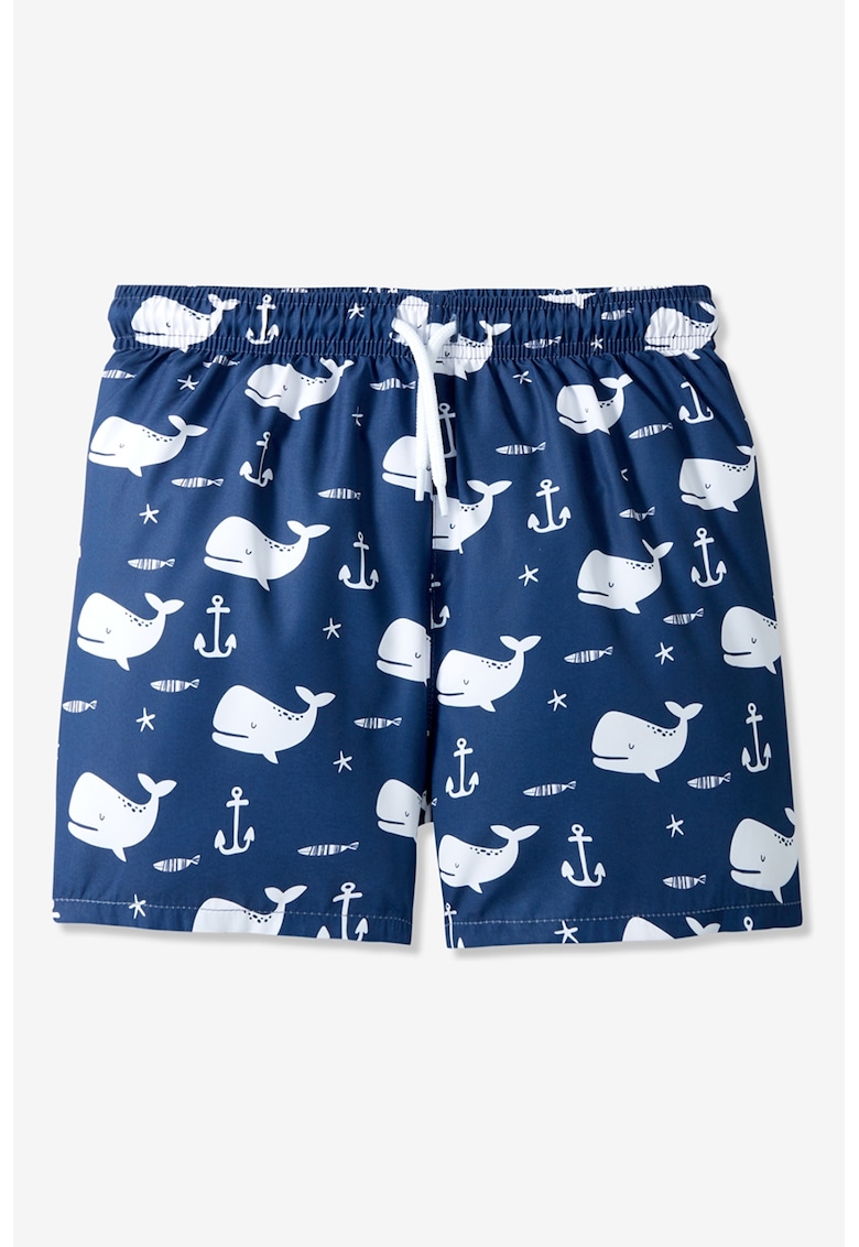 Bermude de baie cu imprimeu grafic