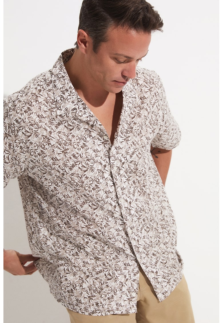 Camasa supradimensionata din bumbac si in