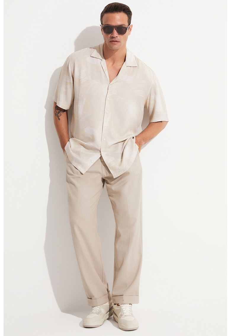 Camasa supradimensionata cu imprimeu