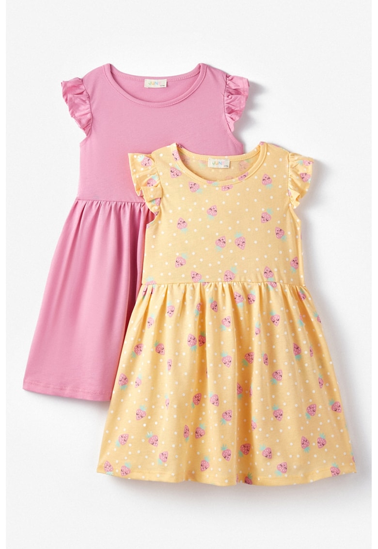 Set de rochii evazate din bumbac - 2 piese