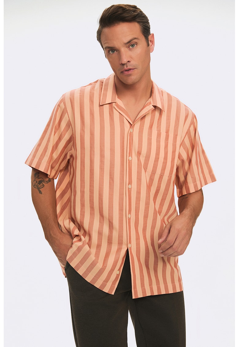 Camasa in dungi cu maneci cazute